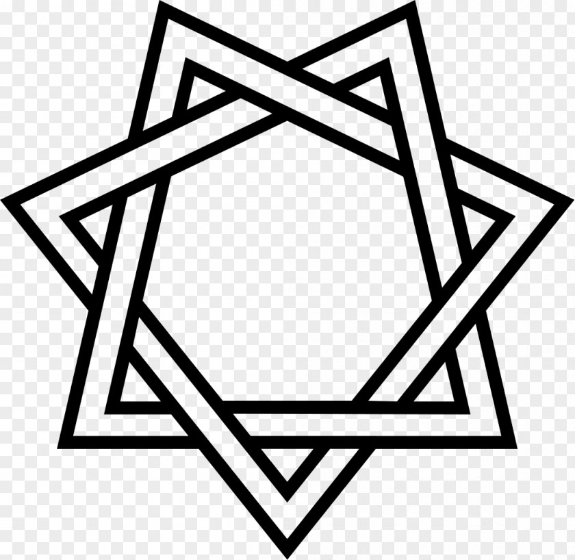 Lucky Symbols Penrose Triangle Heptagram Drawing Five-pointed Star PNG
