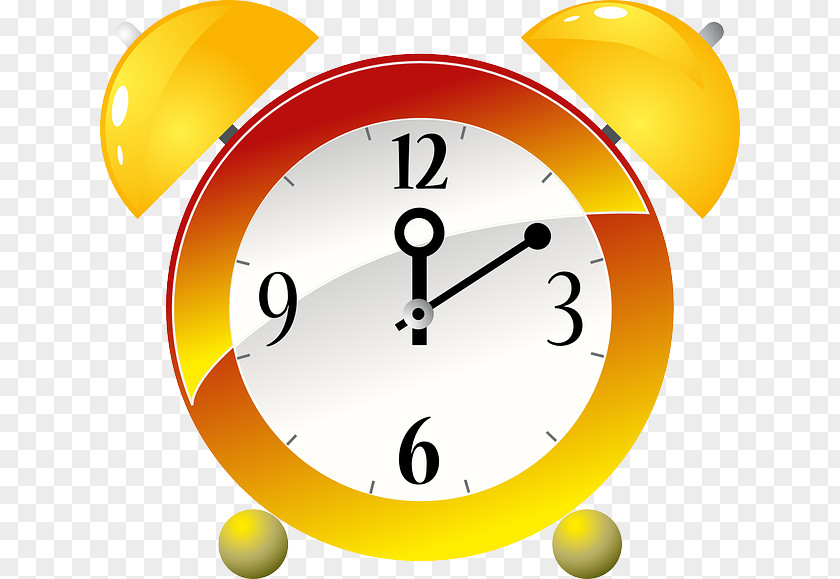 Clip On Alarm Clock Animation Art PNG