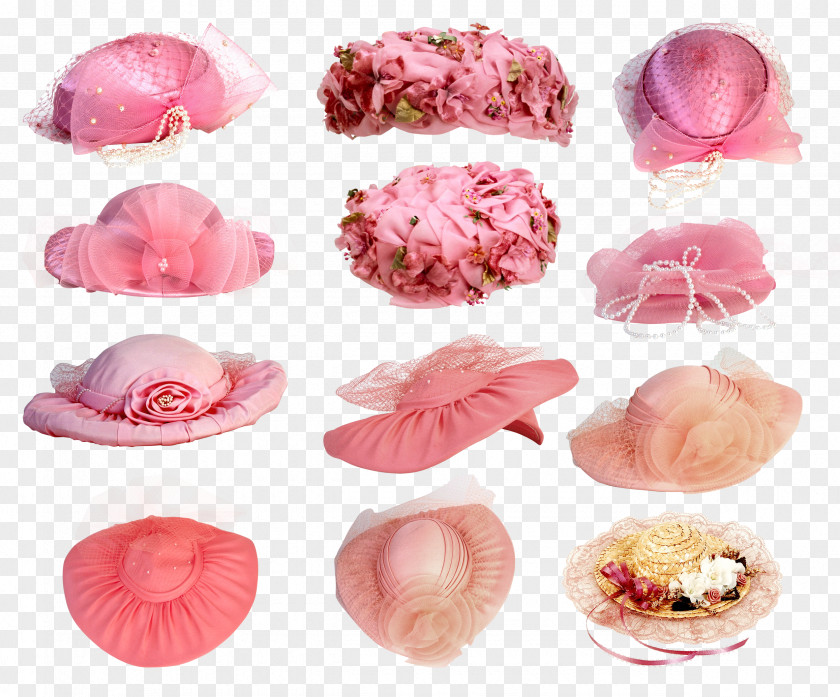 Pink Hat Headgear Clip Art PNG