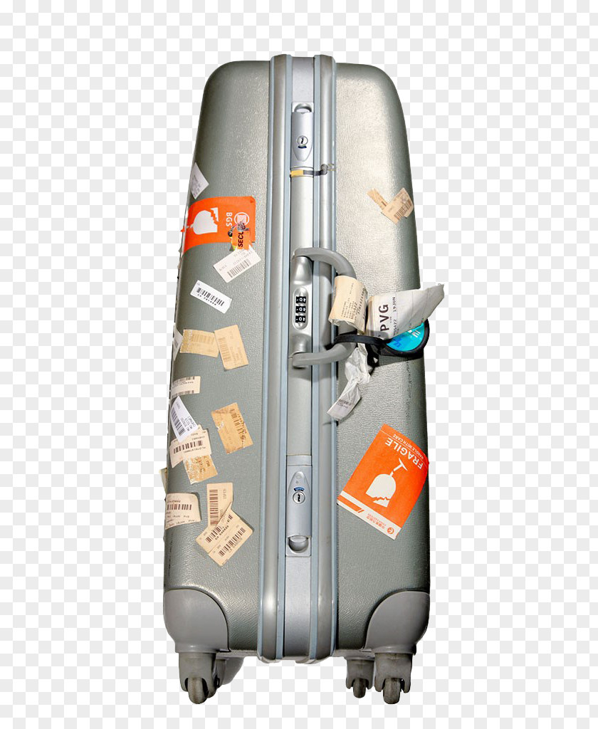 Silver Suitcase Travel Box Rimowa Samsonite PNG