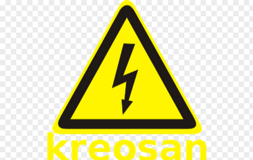 Triangle Traffic Sign KREOSAN Logo PNG