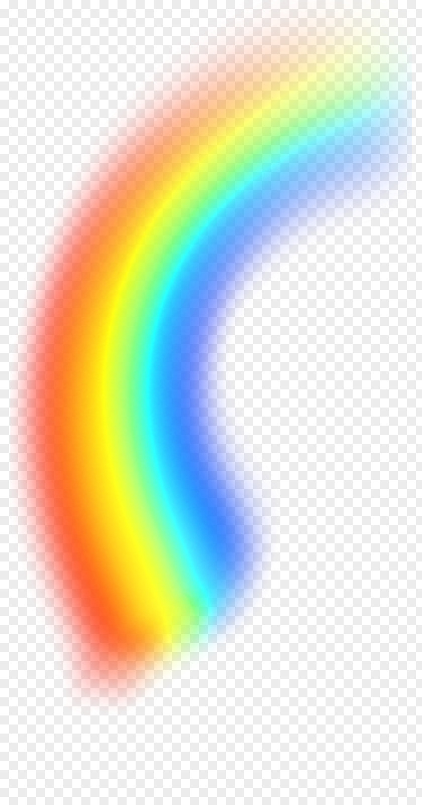 Vibrant Rainbow Clip Art PNG