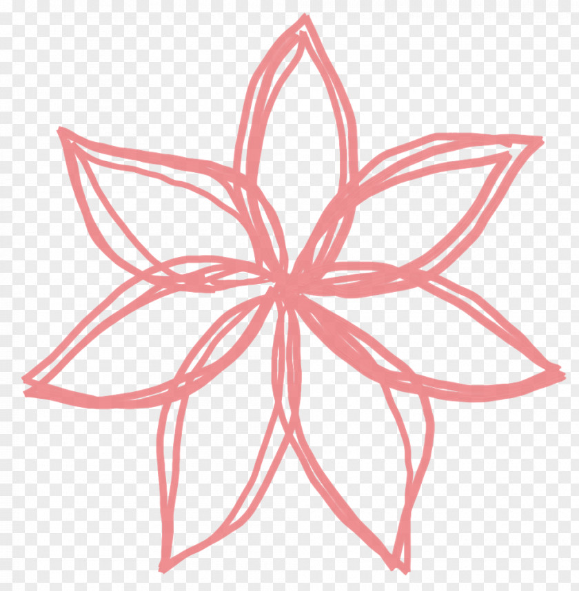 Creative Ink Line Border Material Drawing PNG