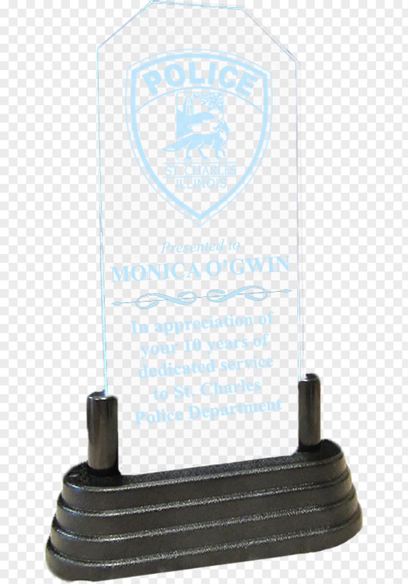 Police Award Trophy Commemorative Plaque Firefighter PNG