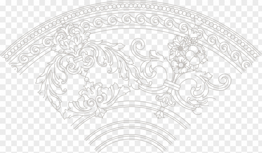 Adorn Watercolor Sketch Product Design Pattern PNG