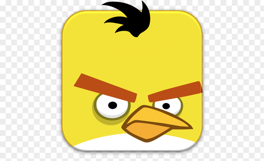 T-shirt Angry Birds Friends Star Wars II Yellow Green PNG