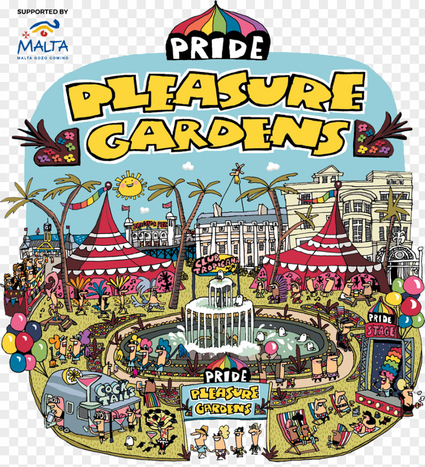Brighton Pride Pleasure Garden Old Steine Festival PNG