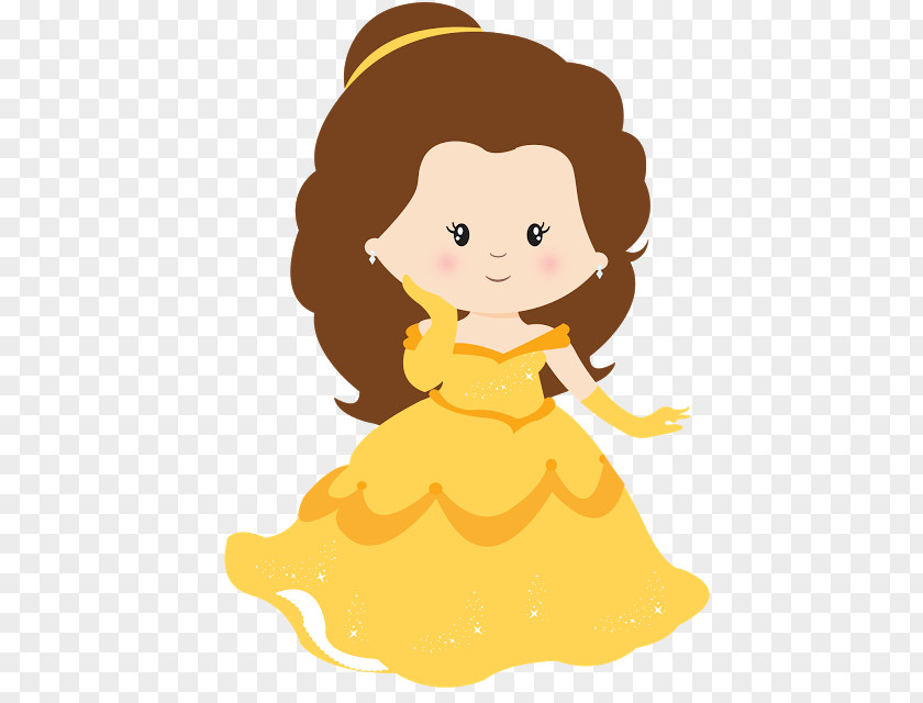 Disney Princess Belle Aurora Beast Clip Art PNG