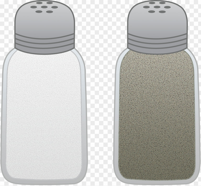Salt And Pepper Shakers Spice Black Clip Art PNG