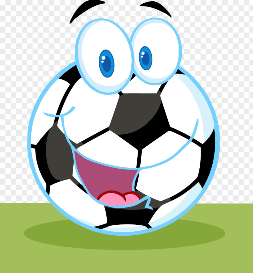 Soccer Ball Cartoon Football Player PNG