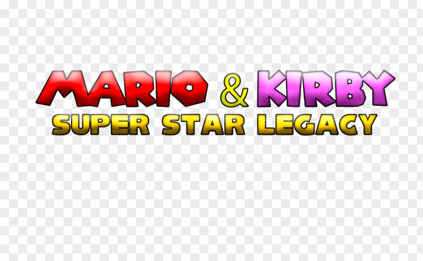 Super Mario Stars Logo Brand Font Pink M Product PNG