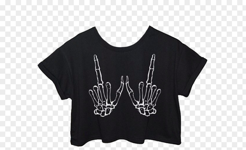 T-shirt Crop Top Sleeveless Shirt PNG