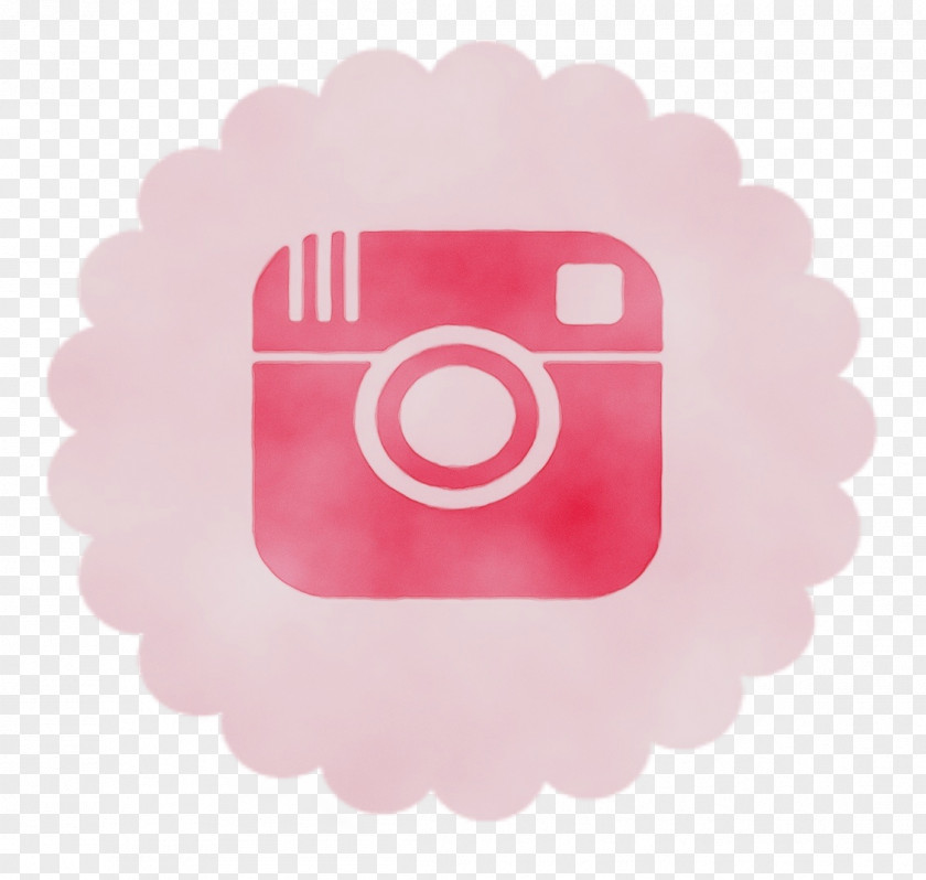 Art Magenta Social Media Icons Background PNG