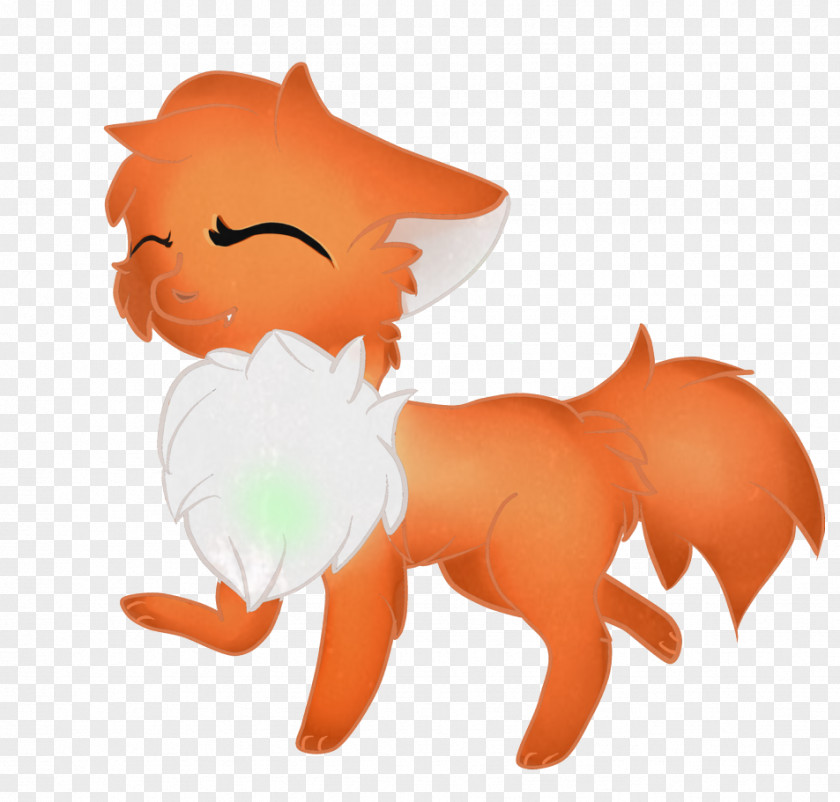 Beautiful Cartoon Whiskers Cat Fox Dog PNG