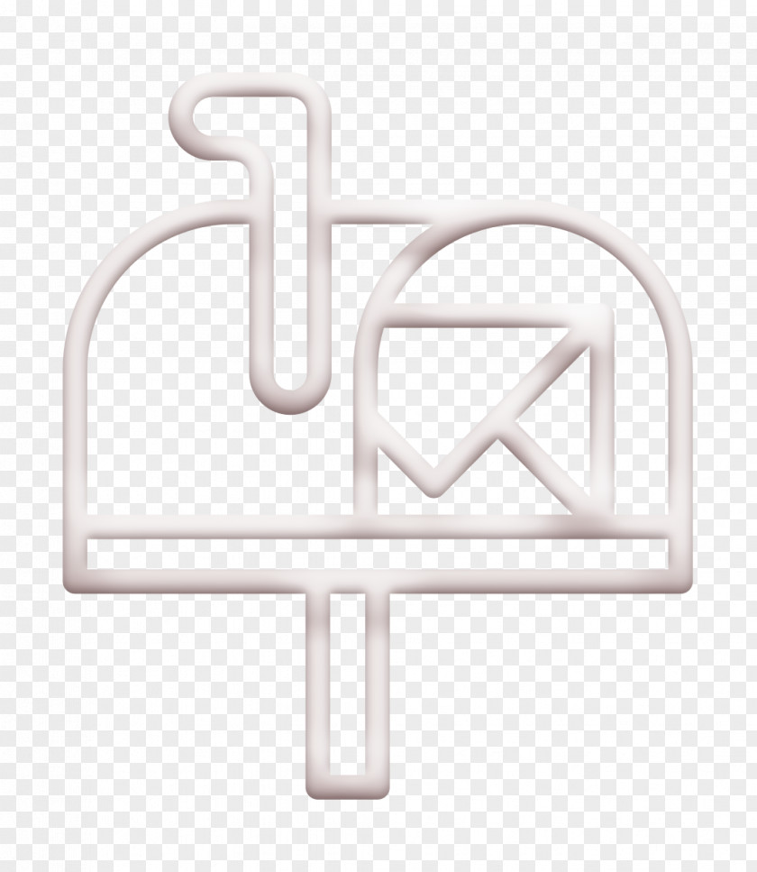 Mailbox Icon Linear Communication PNG