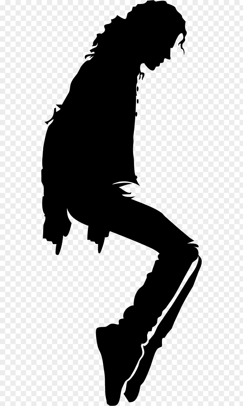 Michael Jackson Dancing Silhouette Material Bumper Sticker Wall Decal PNG