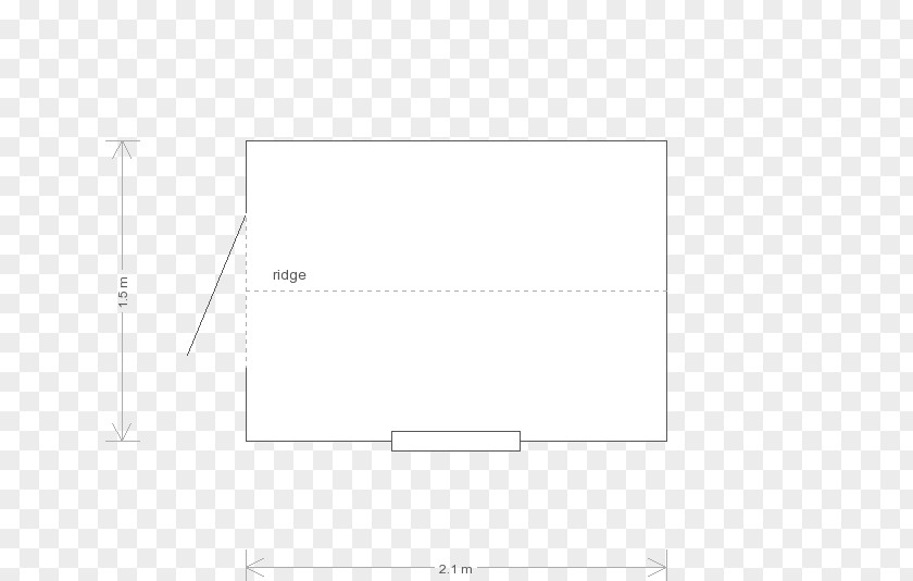 Roof Garden Paper Line Angle Diagram PNG