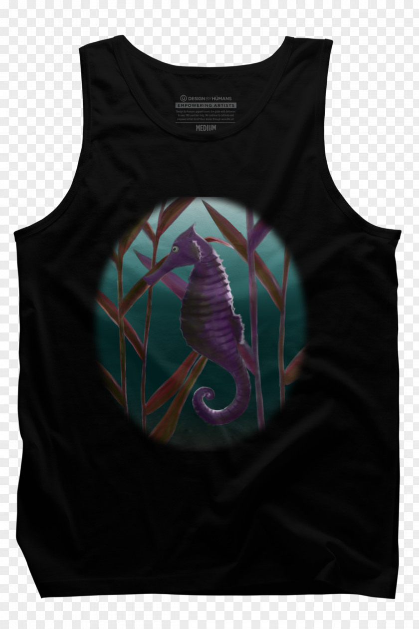 Seahorse T-shirt Clothing Sleeveless Shirt Outerwear Gilets PNG
