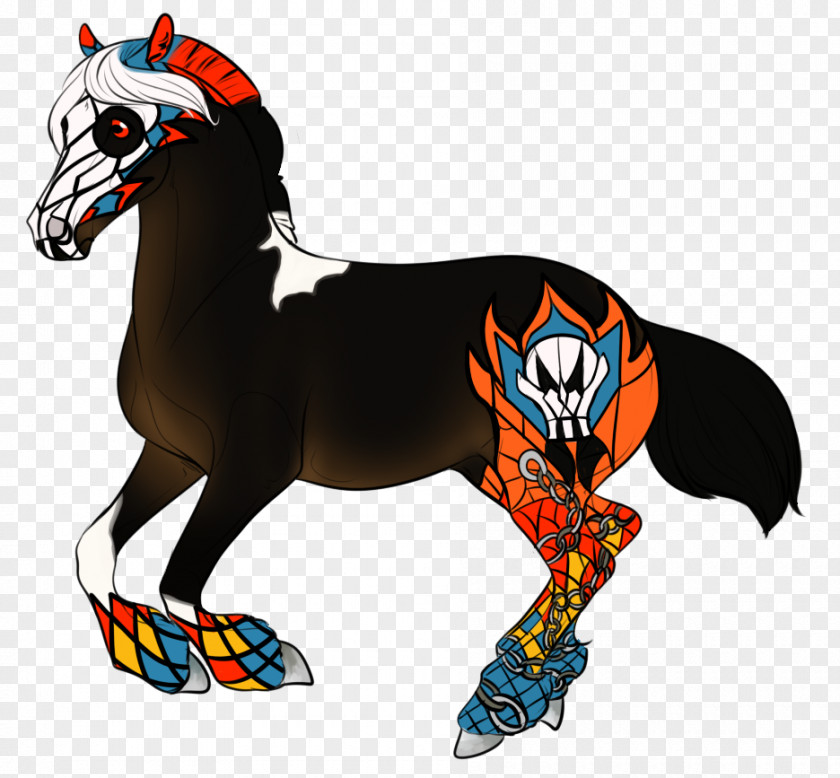 Baquetas Illustration Mustang Stallion Clip Art Halter PNG