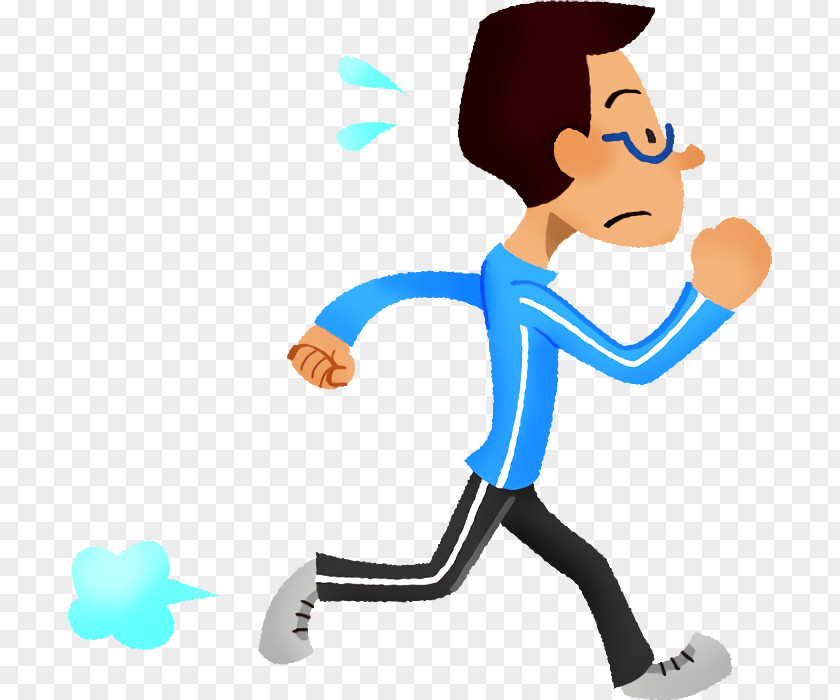 Cartoon Recreation Pleased Playing Sports Thumb PNG