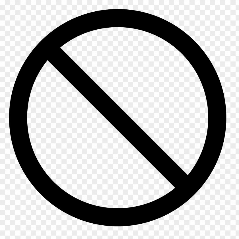 Forbidden Sign No Symbol PNG