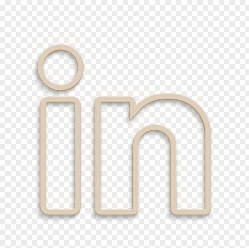 Logo Text Social Media Icon Linkedin PNG