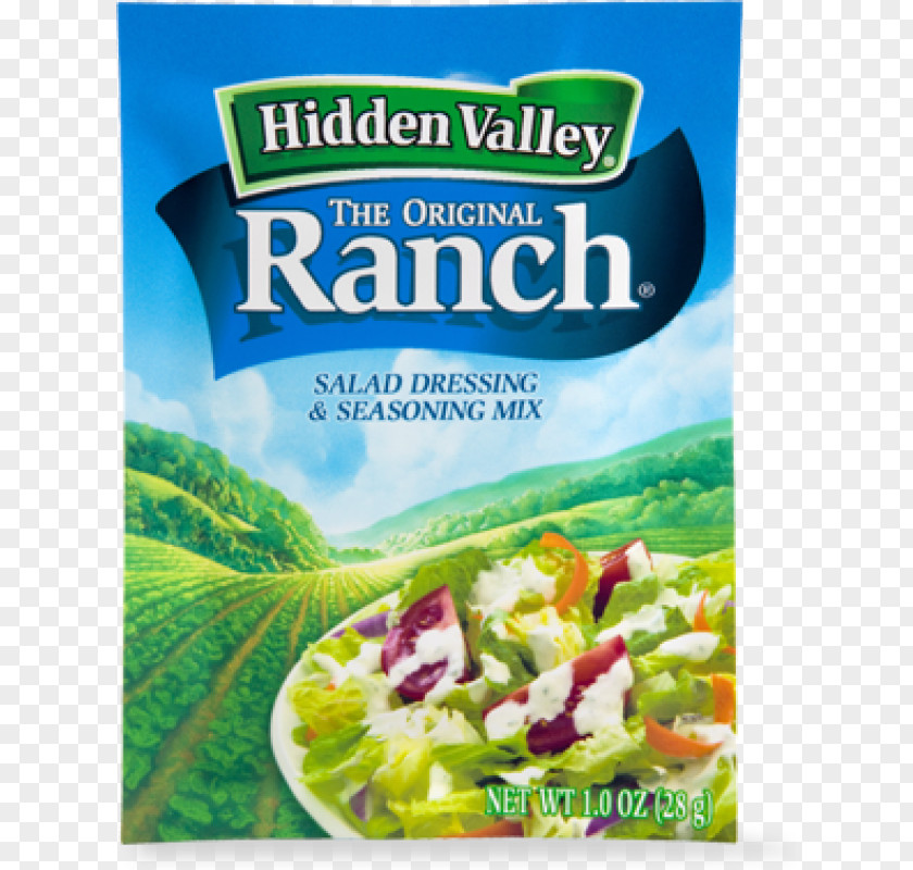 Mix Salad Ranch Dressing Cream Buttermilk Seasoning PNG