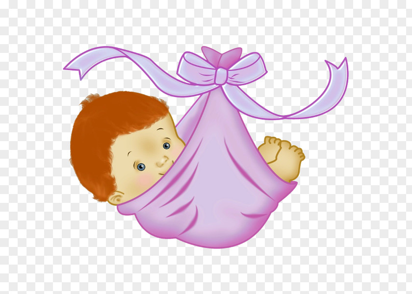 Smile Purple Baby Shower PNG