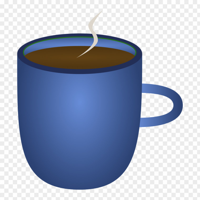 Blue Cup Cliparts Coffee Tea Mug Clip Art PNG