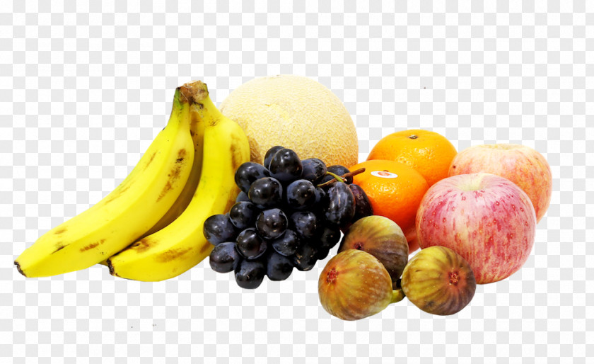Fruits Basket Vegetarian Cuisine Food Fruit Banana PNG