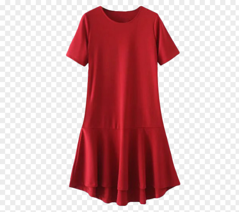 Knee Length Work Dresses T-shirt Dress Sleeve Overskirt Collar PNG