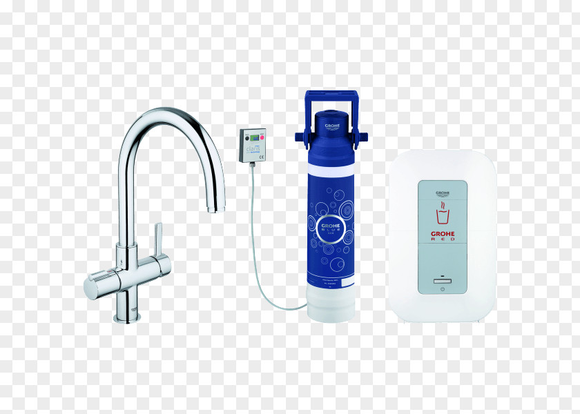 Sink Water Filter Tap Instant Hot Dispenser Boiler PNG
