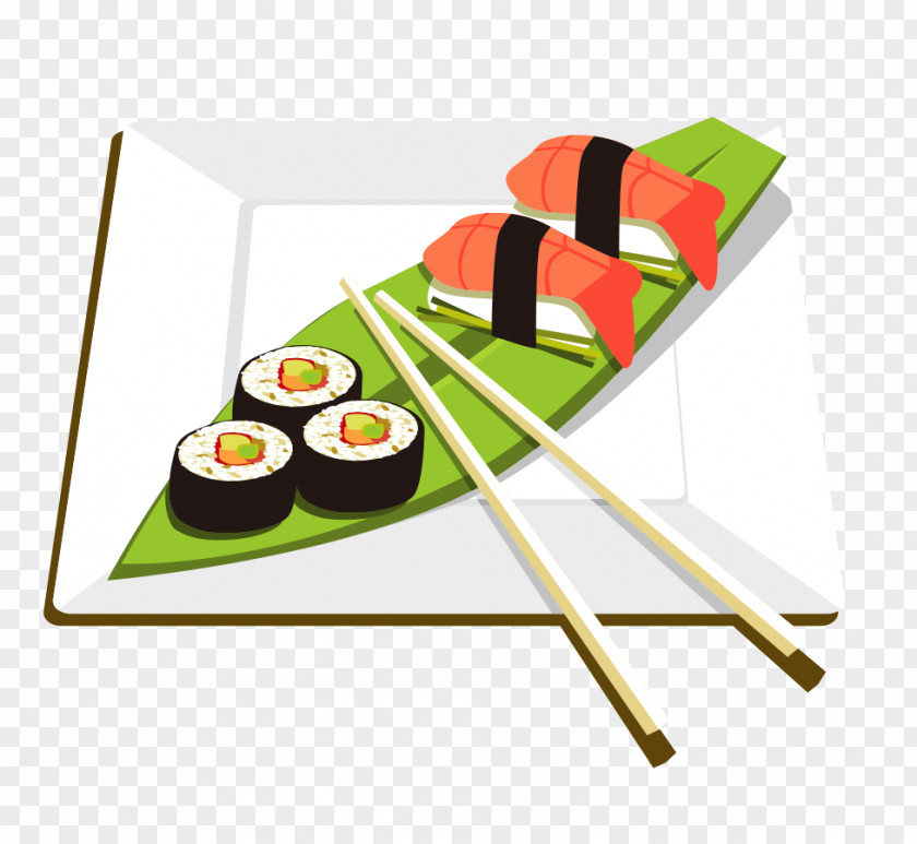 Sushi Japanese Cuisine Download Clip Art PNG