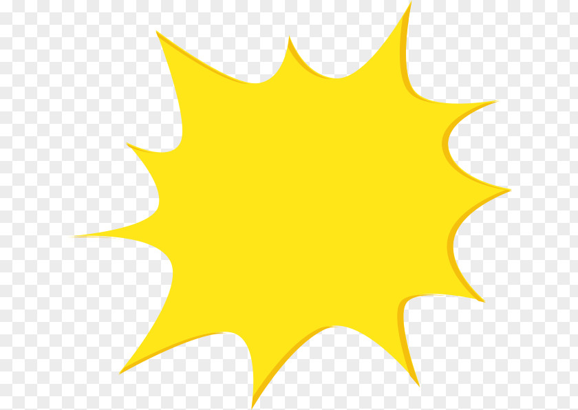 Dialog Leaf Yellow Star Pattern PNG