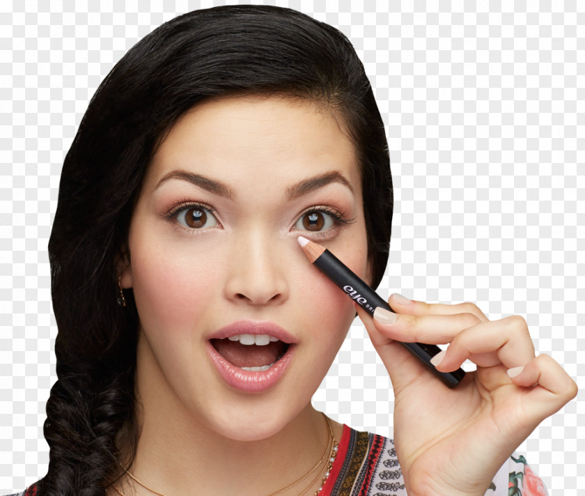 Mascara Model Benefit Cosmetics Eye Shadow Highlighter PNG