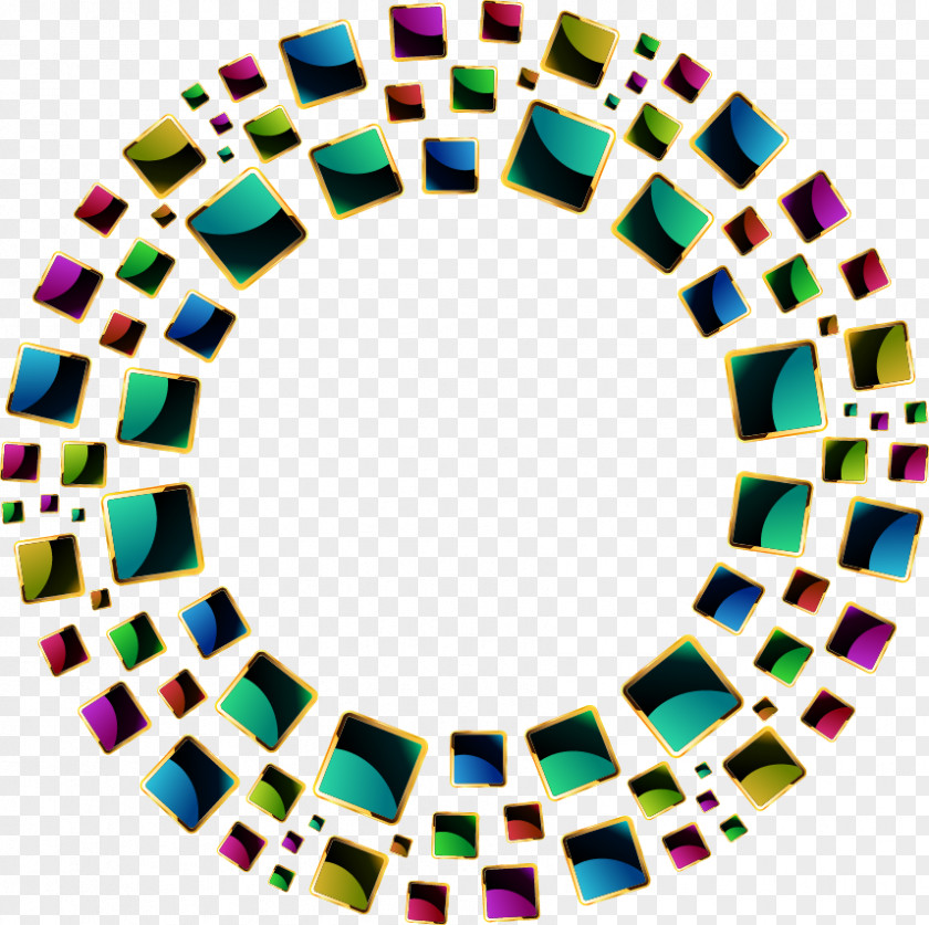 Colorful Abstract Geometric Ring Elk Rapids Kouga Local Municipality Wind Farm Recycling Community PNG