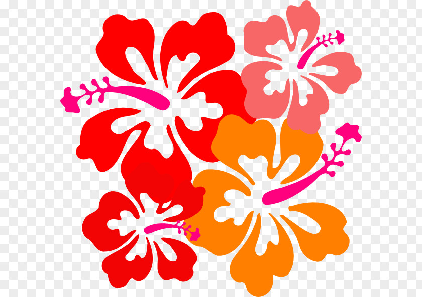 Hibiscus Hawaiian Clip Art PNG