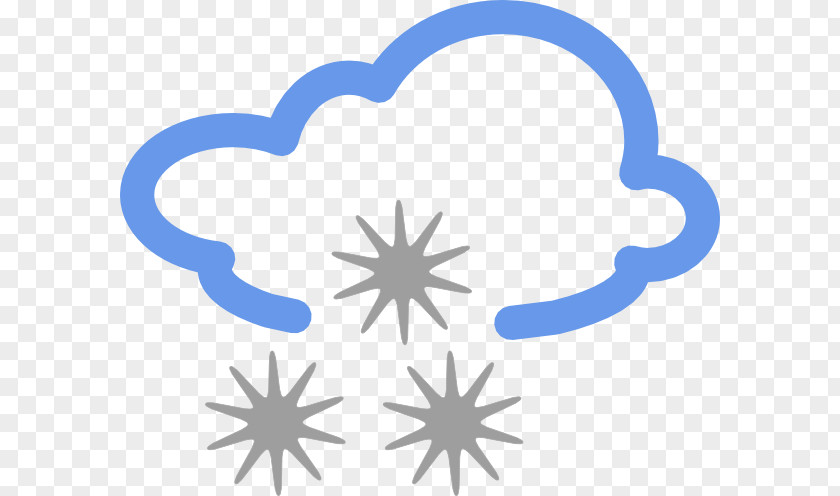 Snowflakes Clipart Weather Forecasting Rain Clip Art PNG