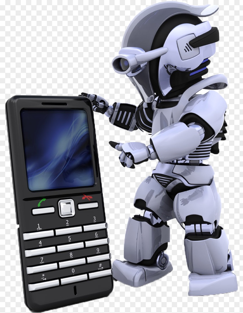 3D Villain IPhone 5 Smartphone Mobile Robot Telephone Call PNG