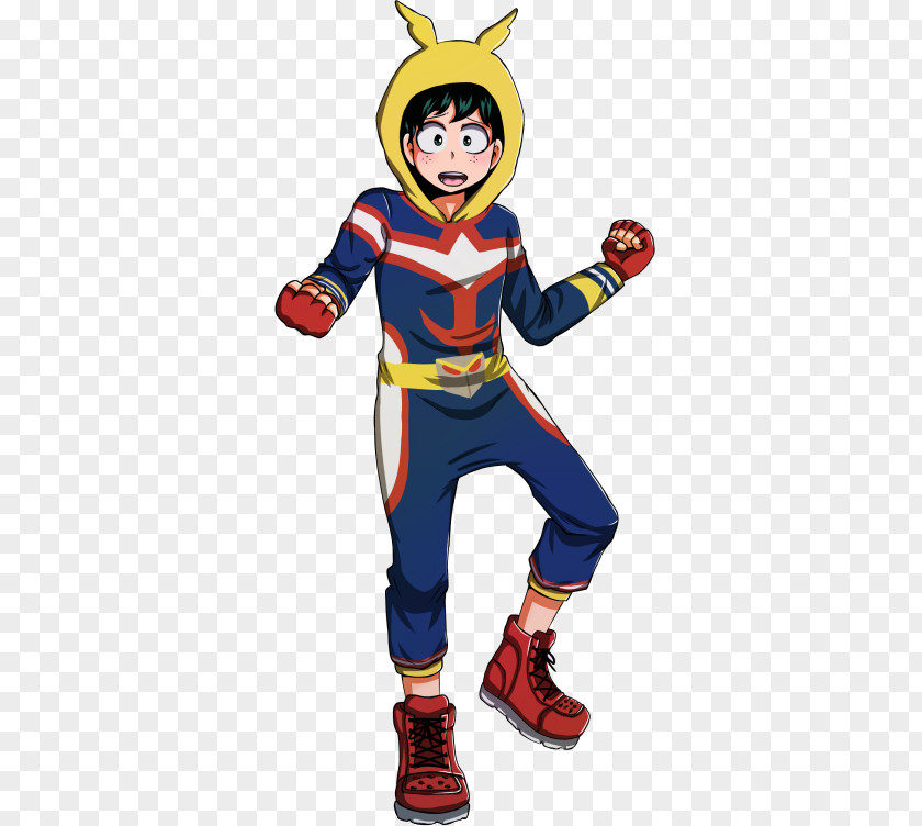 All Might My Hero Academia Costume Kigurumi Pajamas PNG