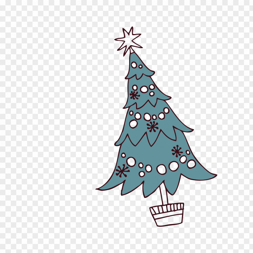 Christmas Indiana Tree Santa Claus Day Ornament PNG