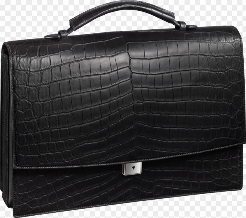 Crocodile Briefcase Leather Handbag Nile PNG