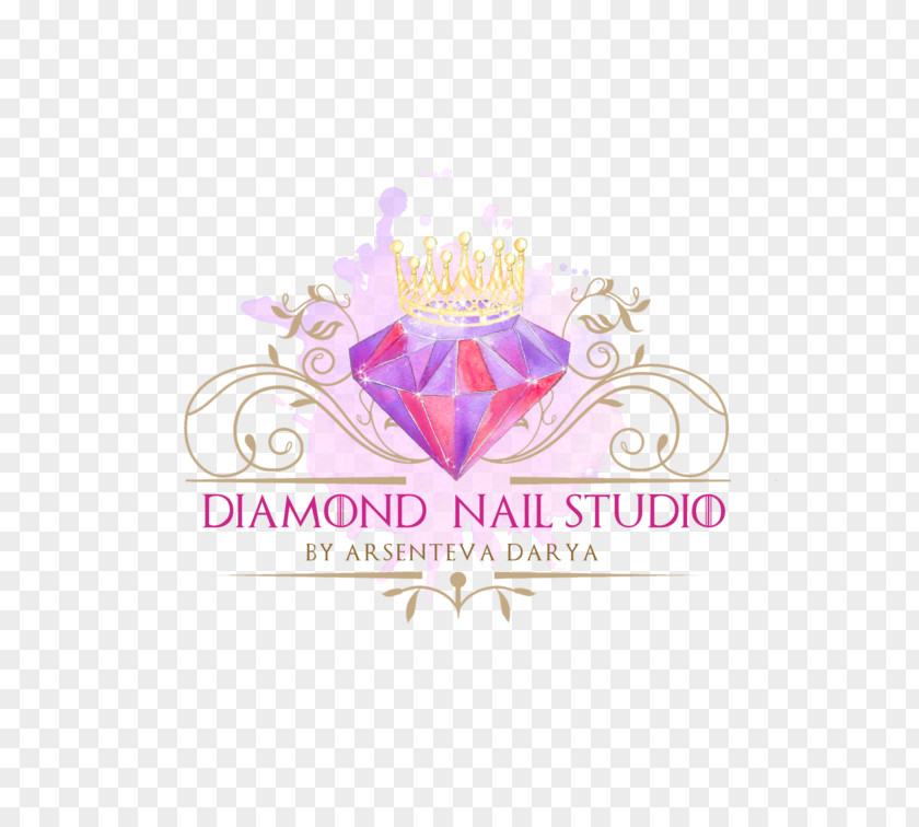 Nail Logo Design Salon Business Cards Label PNG