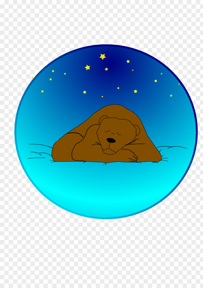 Rf Brown Bear Hibernation Clip Art PNG