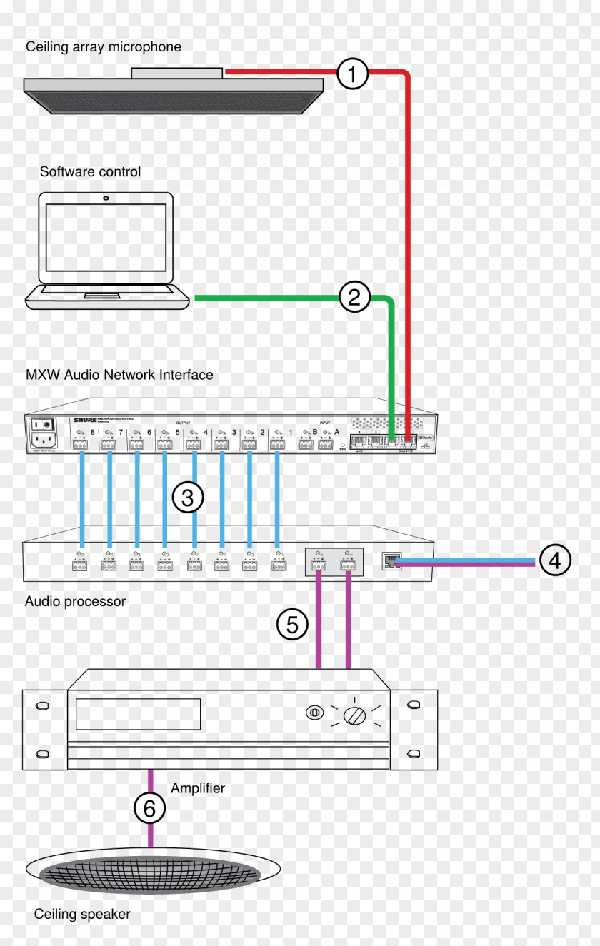 Microphone Wiring Diagram Circuit Electrical Wires & Cable PNG