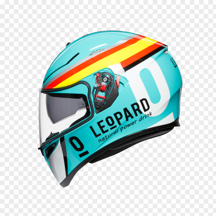 Motorcycle Helmets AGV Leopard Racing PNG
