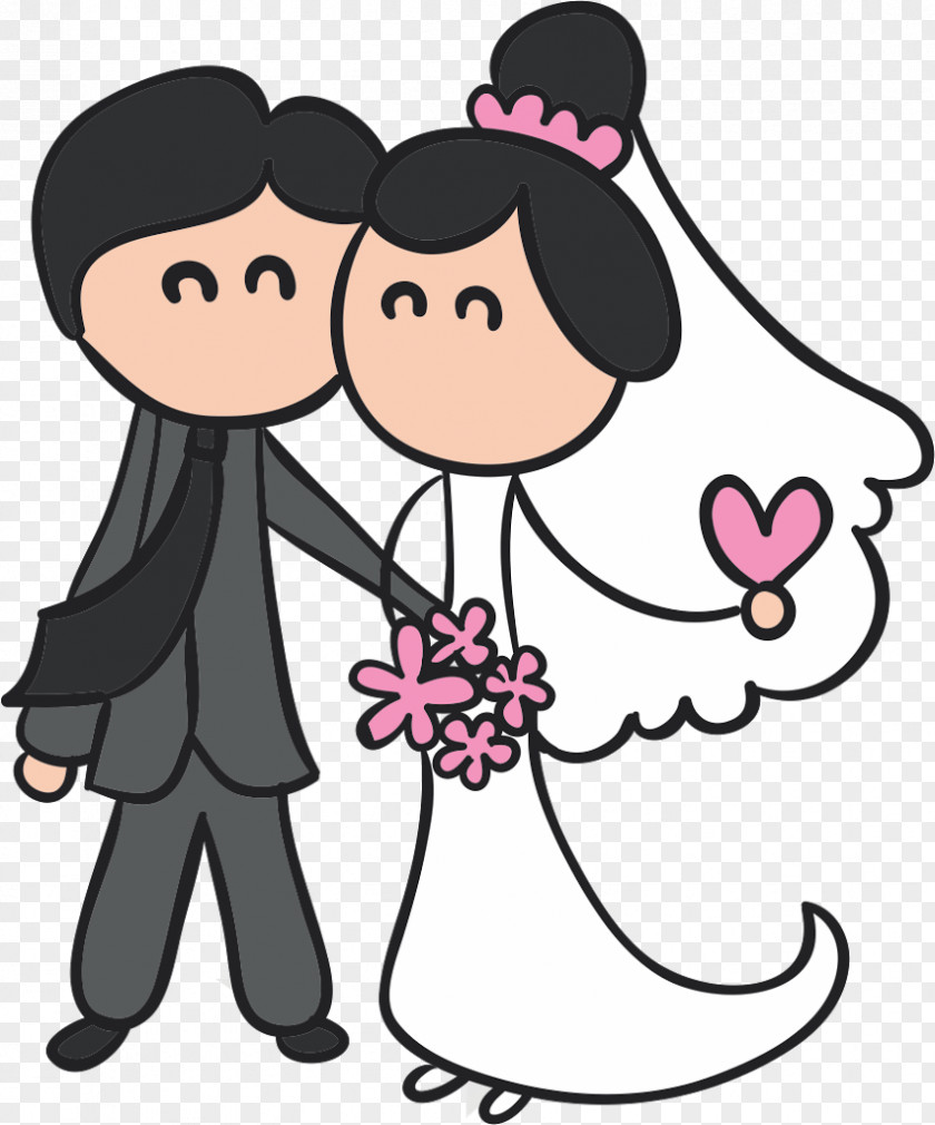 Noivos Drawing Marriage Cartoon Clip Art PNG