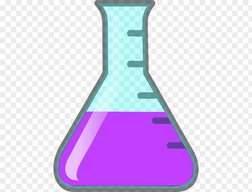 Science Flask Laboratory Flasks Erlenmeyer Container Chemistry PNG