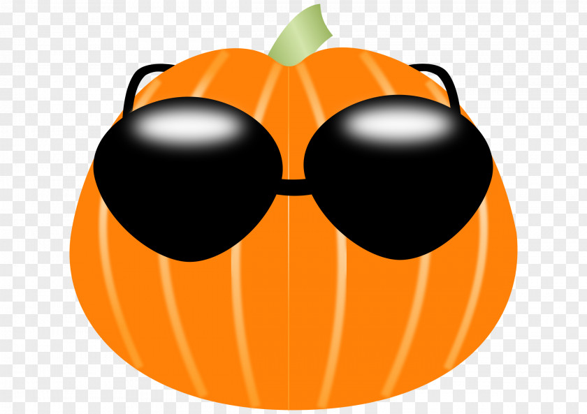 Sunglasses Pumpkin Pie Jack-o'-lantern Clip Art PNG
