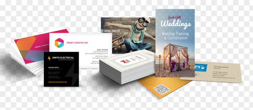 Advertising Company Card Paper Digital Printing Business Cards Visiting PNG